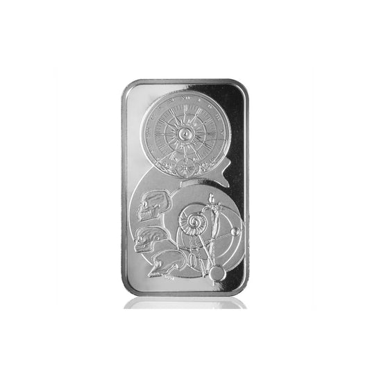 Spiral Of Time 1 oz Platinum Minted Bar