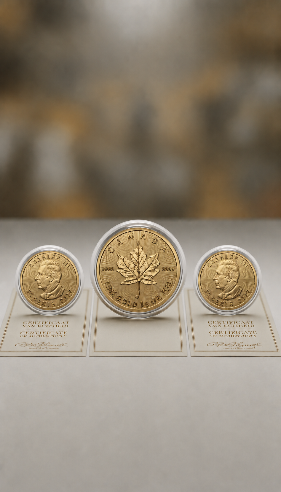 2026 Canadian 1g Gold Coin (Maplegram)
