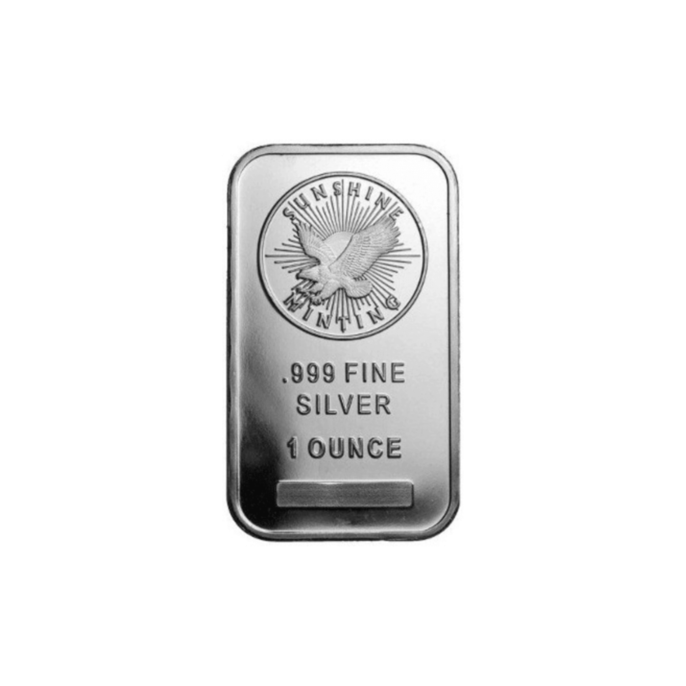 1 oz Fine Silver Bar Sunshine Mint