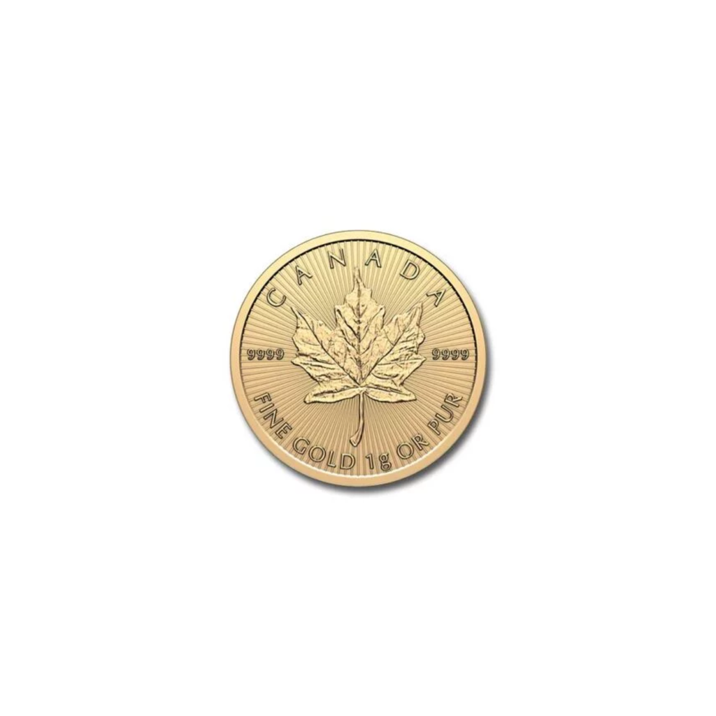 2026 Canadian 1g Gold Coin (Maplegram)