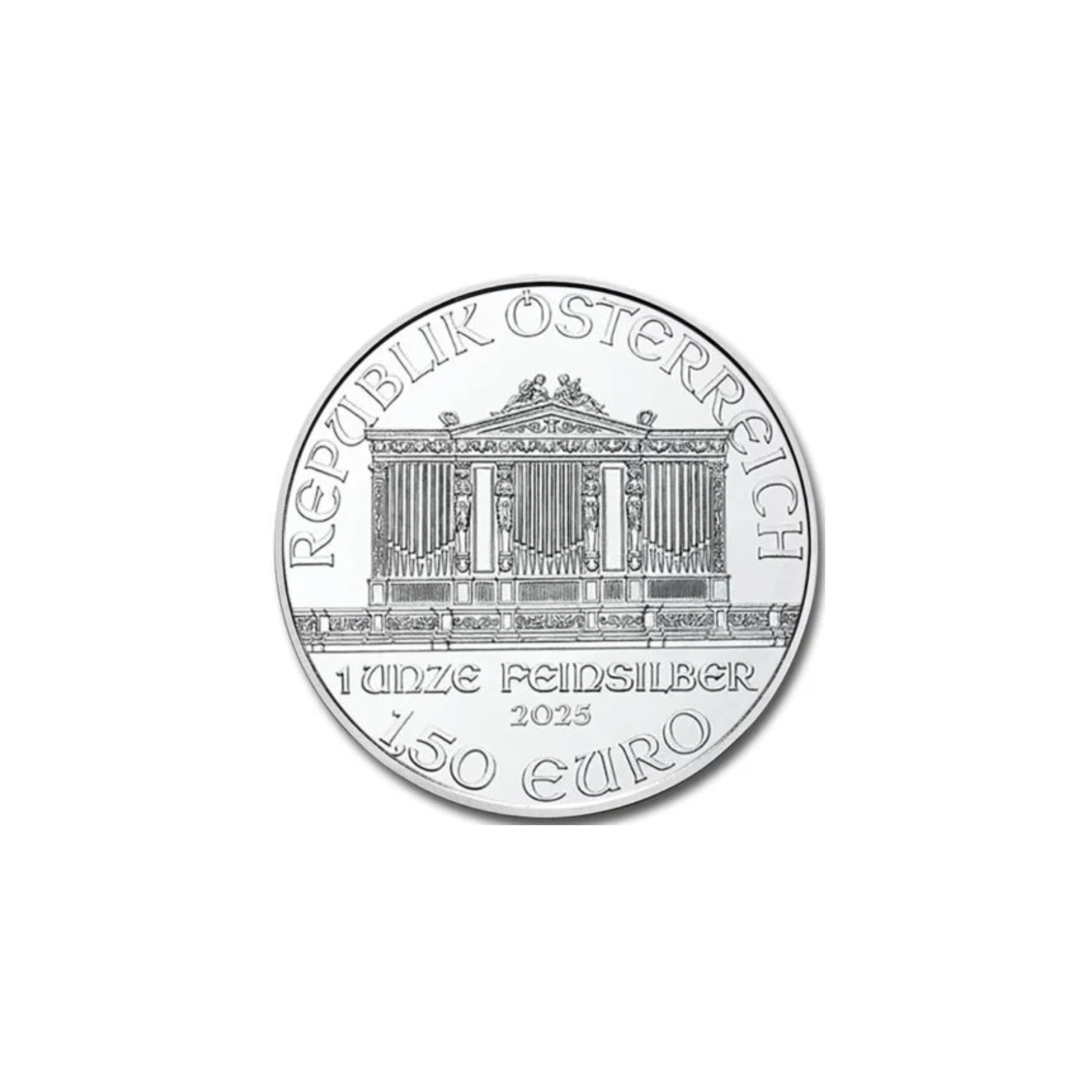 2025 1 oz Silver Philharmonic Bullion
