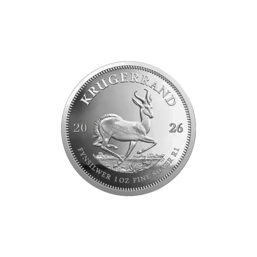 2026 1 oz Proof Silver Krugerrand - In a Box with Certificate of Authenticity