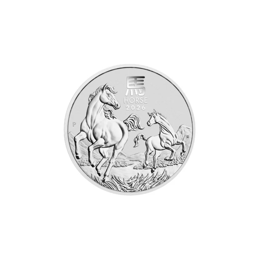 2026 1 oz Silver Year of The Horse (Lunar Series)