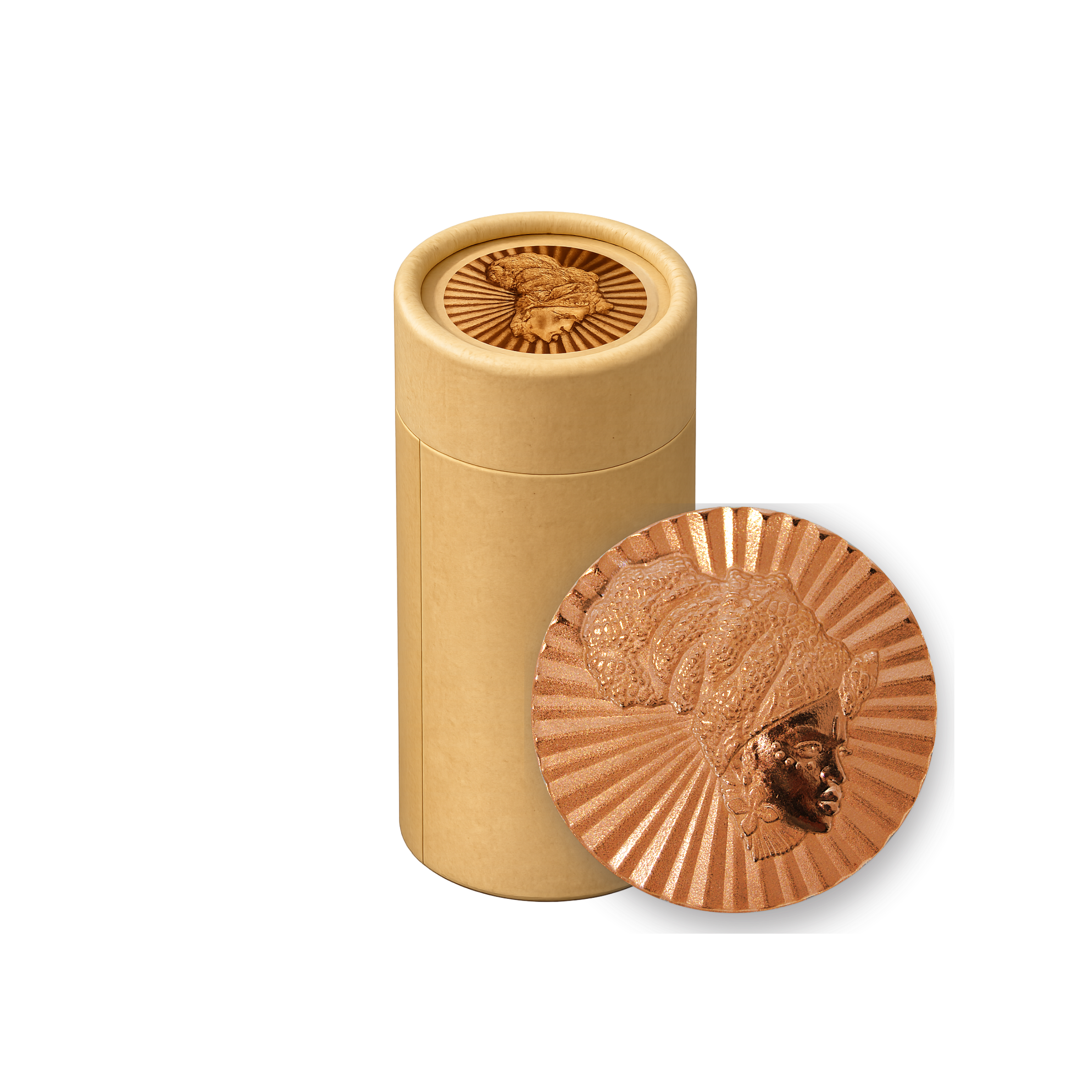 50x Mama Africa 38mm .999 Fine Copper Round