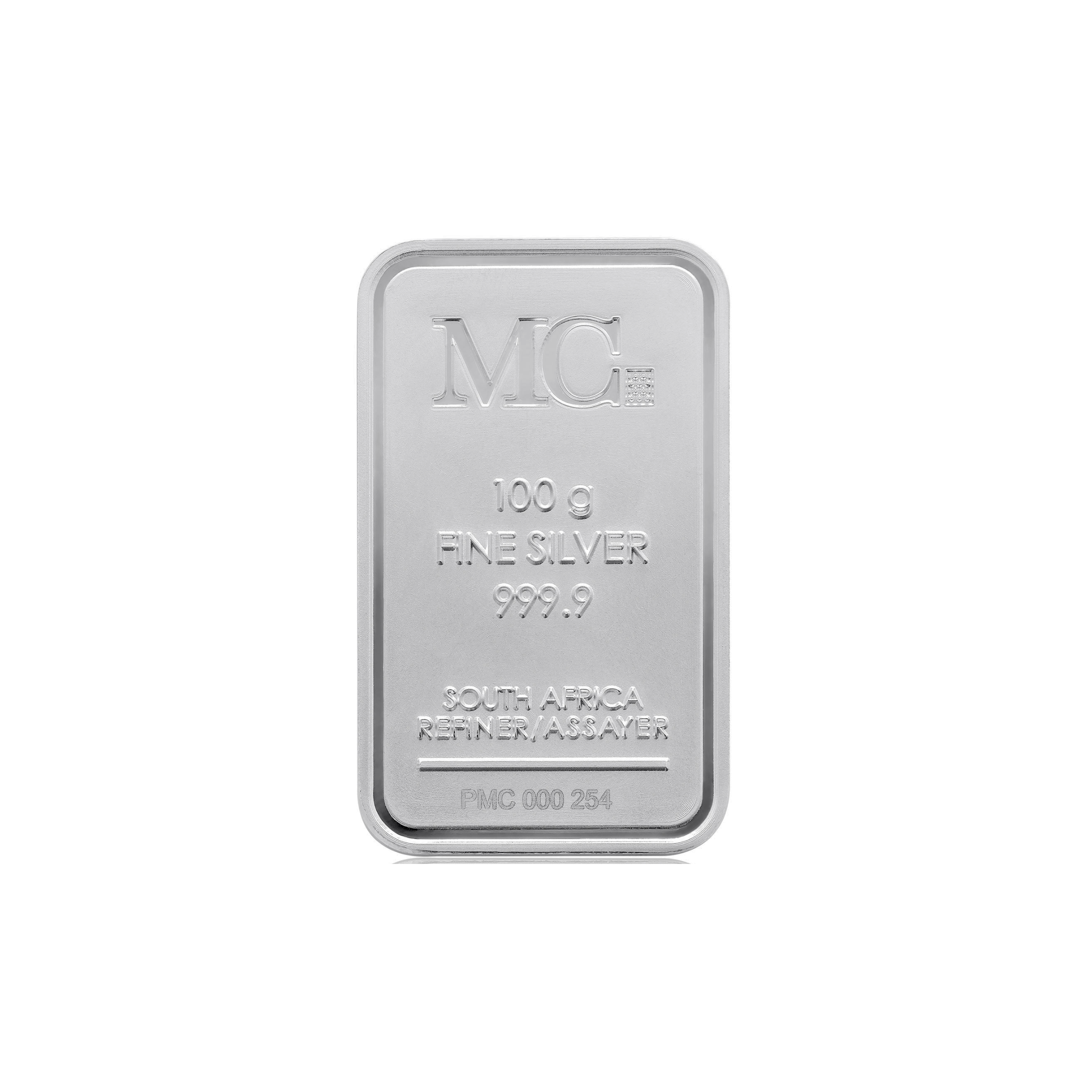 100g MC Fine Silver Minted Bar