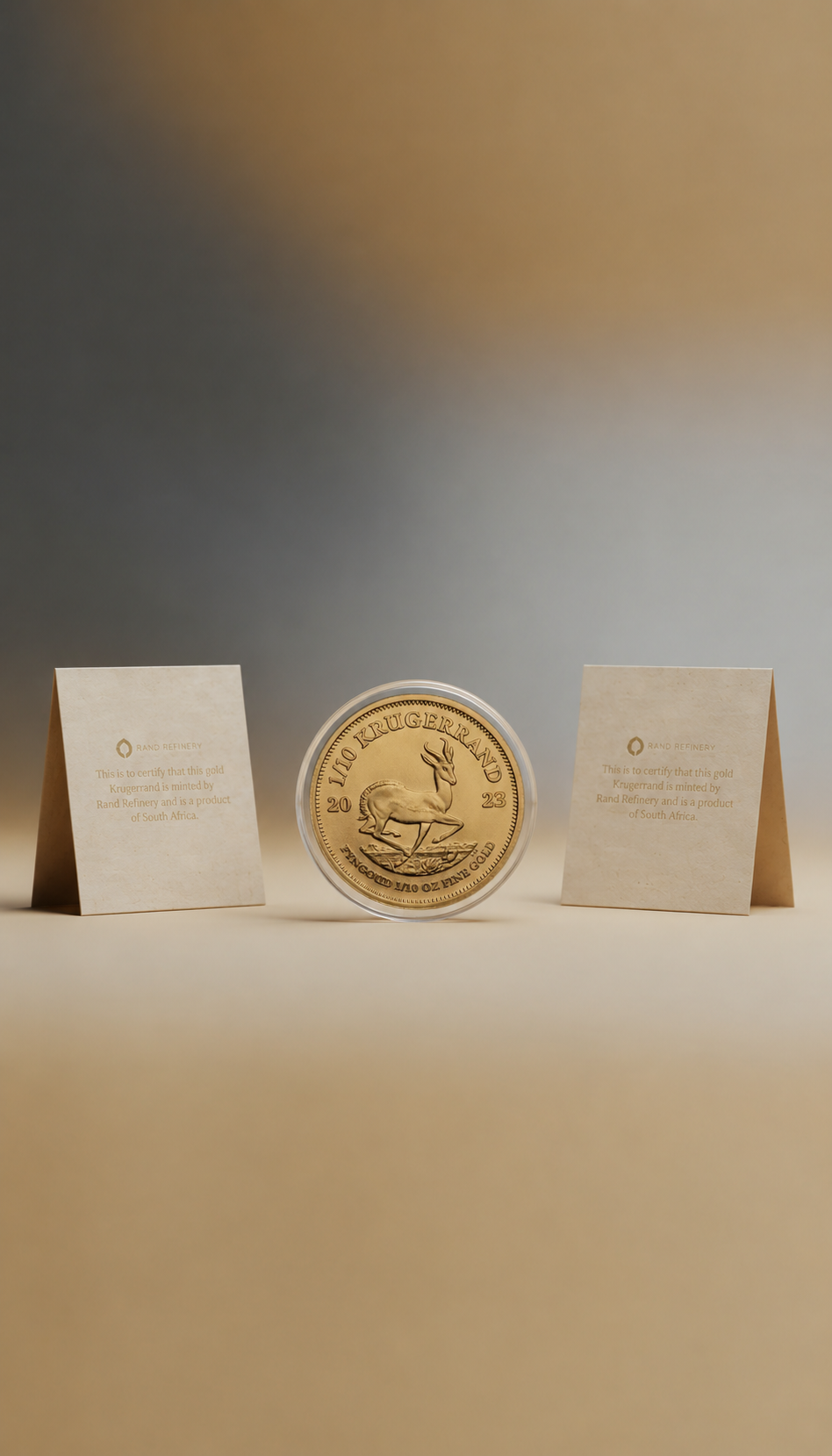 1/10 oz Gold Krugerrand Bullion